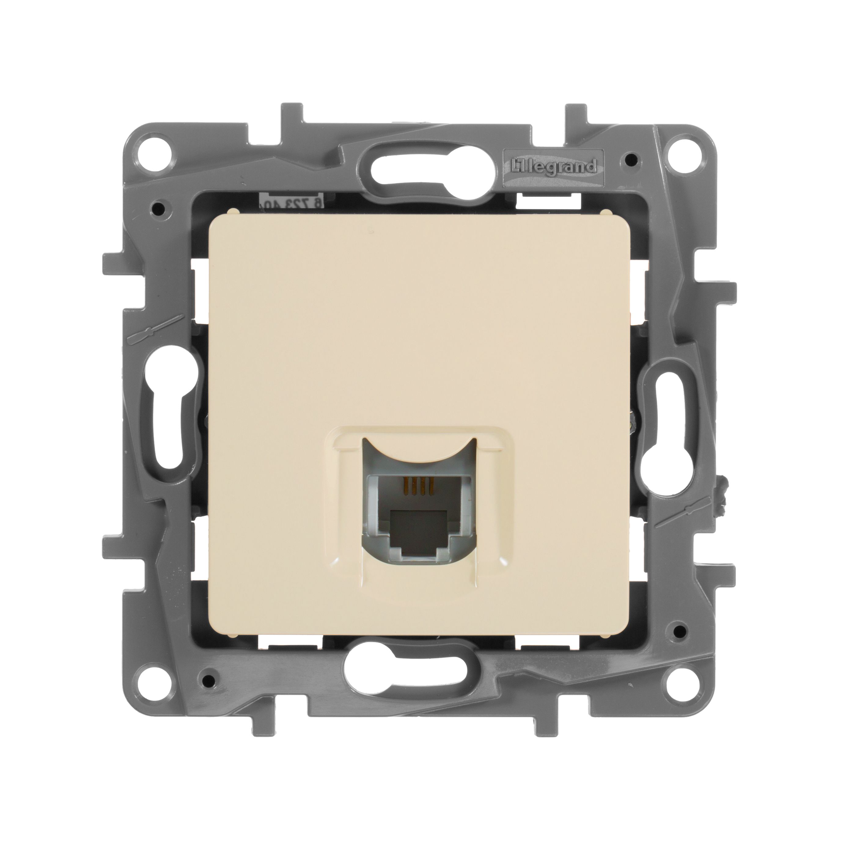 Legrand Etika Слоновая кость Розетка телефонная Legrand Etika слоновая кость (RJ11) 672340