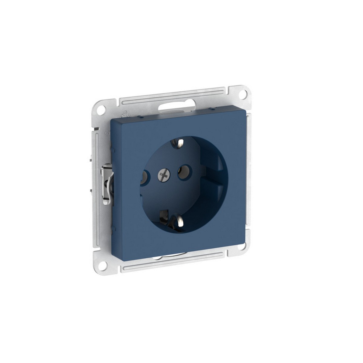 AtlasDesign Аквамарин Розетка SE AtlasDesign Аквамарин с заземлением быстрозажим. клем. ATN001143S