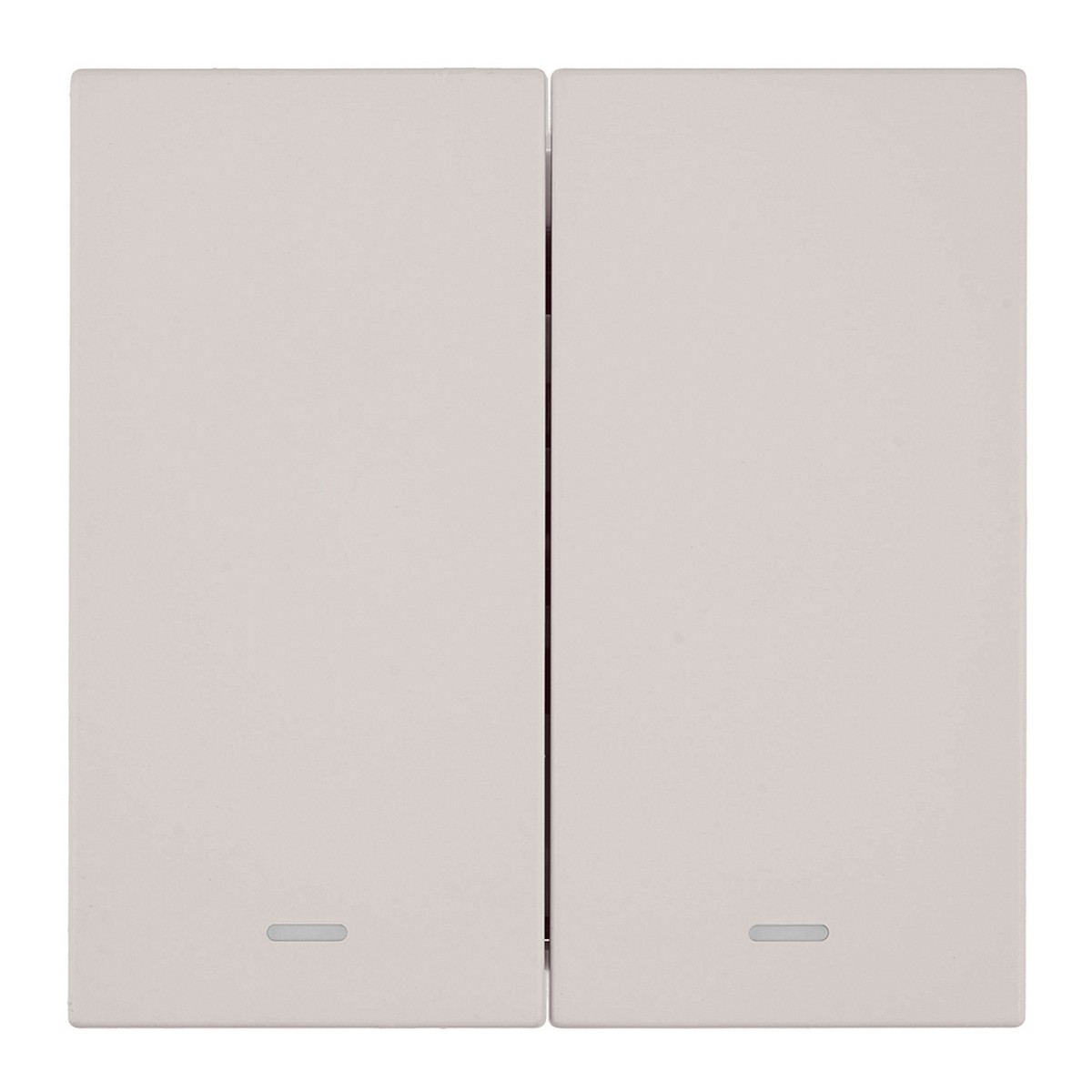 Мия - Розетки и выключатели Stekker Выключатель 2-клавишный c индикатором STEKKER Мия RSW10-3102-10 пудровый жемчуг 50476