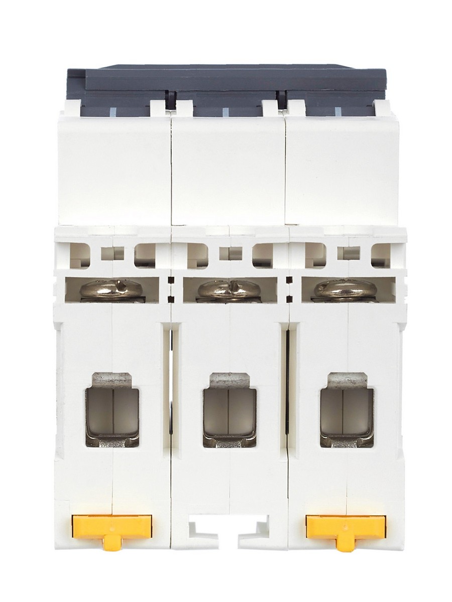 3 полюсные (трехполюсные) Автоматический выключатель IEK ARMAT M10N 3P D 32А AR-M10N-3-D032 