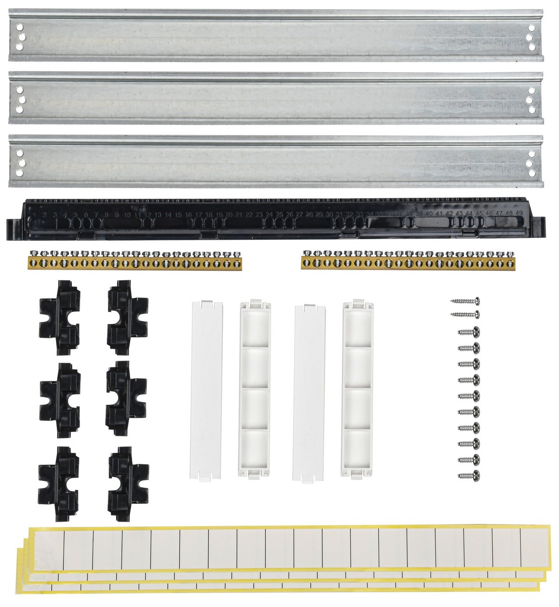 Пластиковые боксы и щиты IEK Корпус пластиковый IEK TEKFOR ЩРН-П-54 IP41 черн. прозр. дверь TF5-KP12-N-54-41-K01-K03