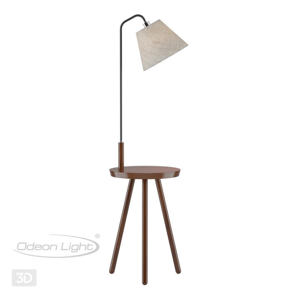 Торшеры Торшер со столиком ODEON LIGHT 4666/1F KALDA 