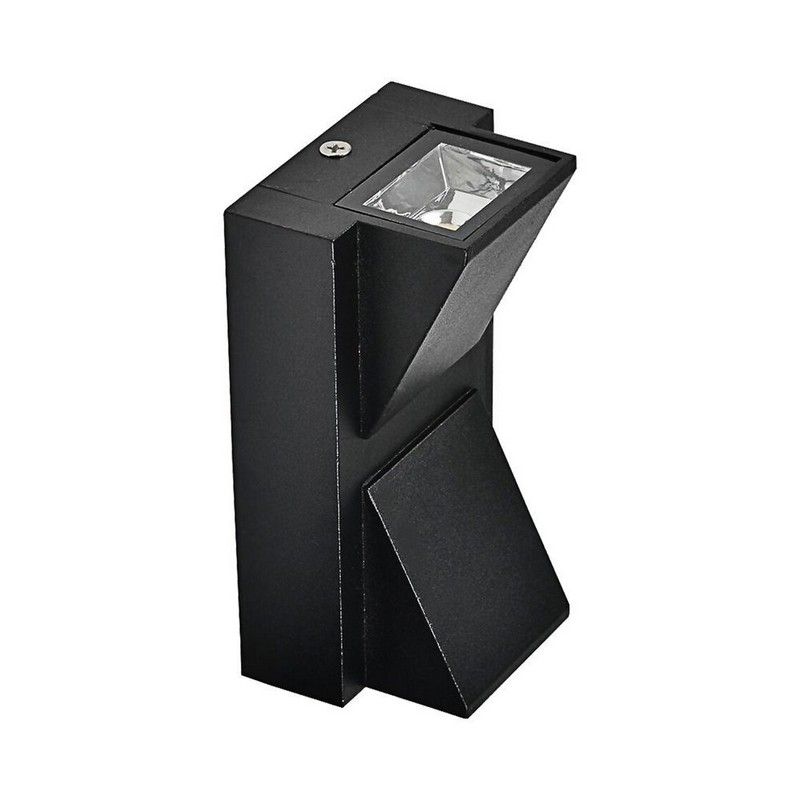 Уличные настенные светильники Светильник уличный светодиодный Feron DH103 2*3W 400Lm 4000K черный 06316