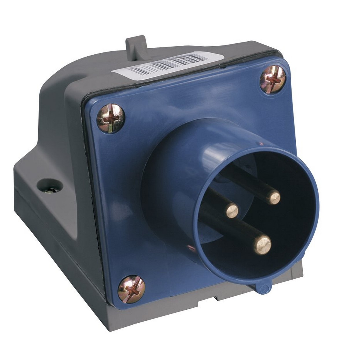 Силовые разъемы и вилки Вилка кабельная IEK 513 2Р+РЕ 16А 220В IP44 PSR51-016-3 