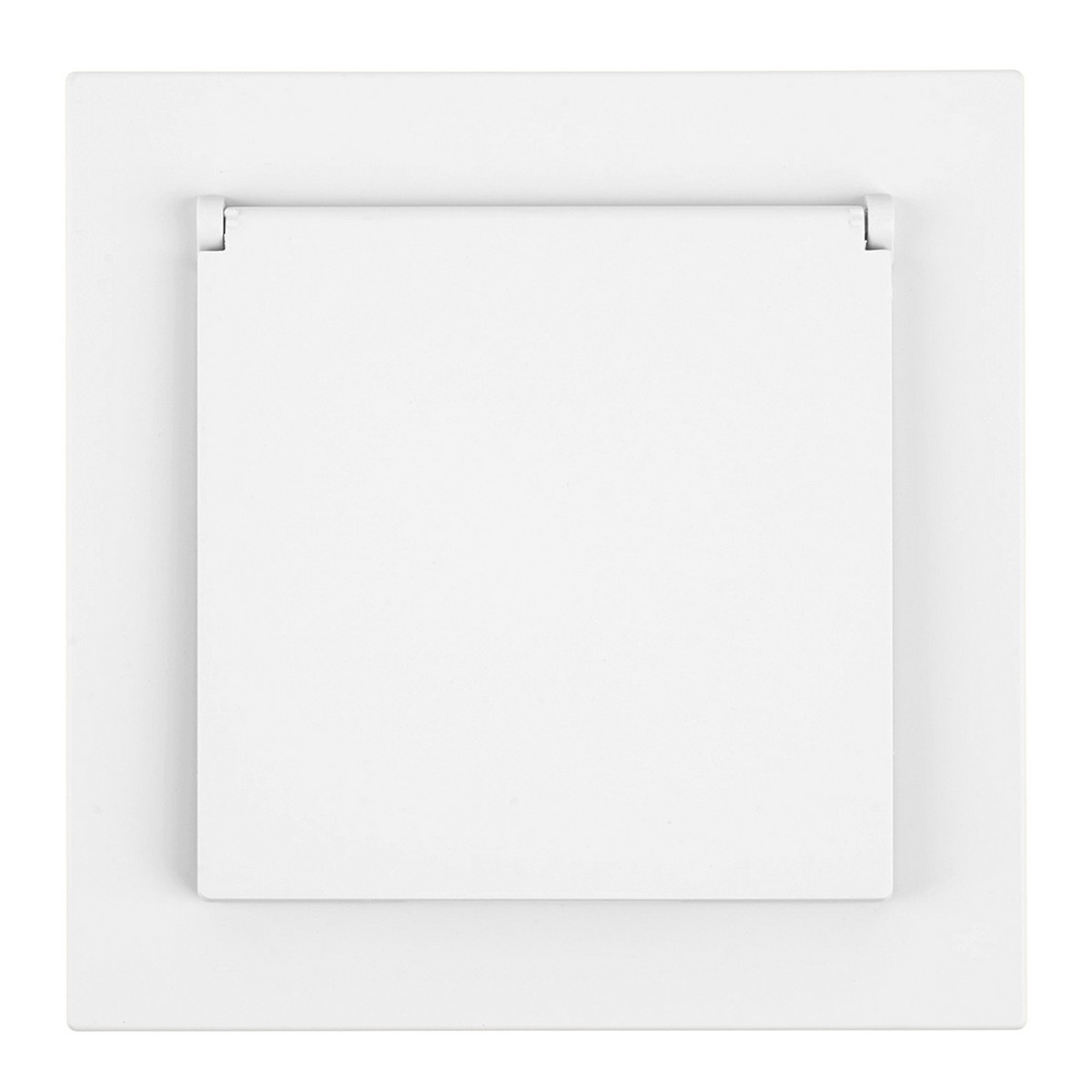 Мия - Розетки и выключатели Stekker Розетка 1-местная с крышкой с защ. штор STEKKER с/з Мия RST16-3112-01 белая магнолия 50441