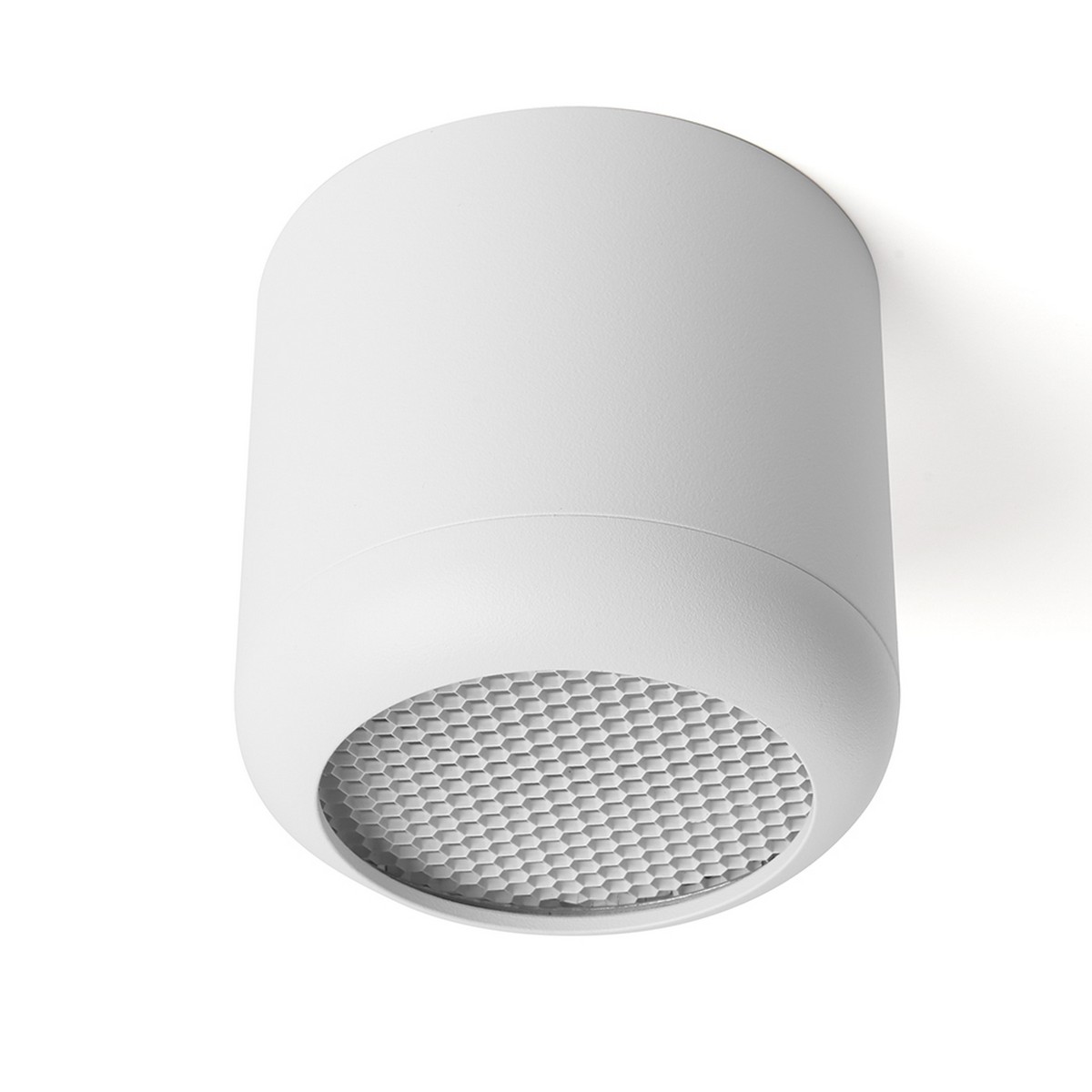 Светильники споты светодиодные Светильник спот потолочный Feron HL365 Barrel ECHO 12W GX53 белый с антибликовой сеточкой 48401 