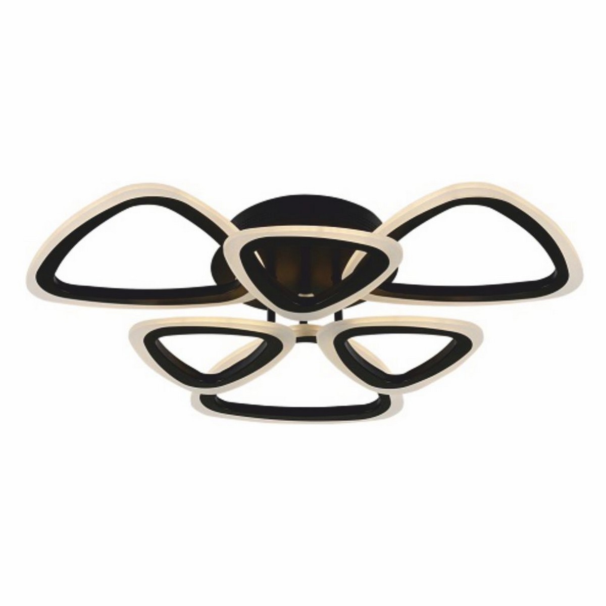 Накладные светодиодные светильники Светильник LEEK (потолочный) LE LED CLL SANSA 80W BLACK SMART LE061305-001