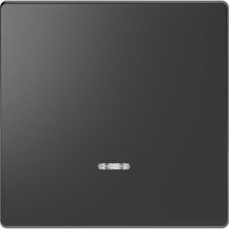 Merten D-Life Антрацит Выключатель однаклавишный с подсветкой Merten D-Life антрацит
