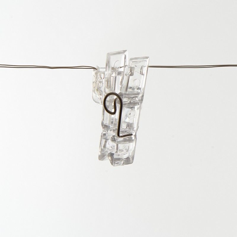 Гирлянда линейная Feron CL573 Прищепки статичная 1.8м USB 5000K 41651