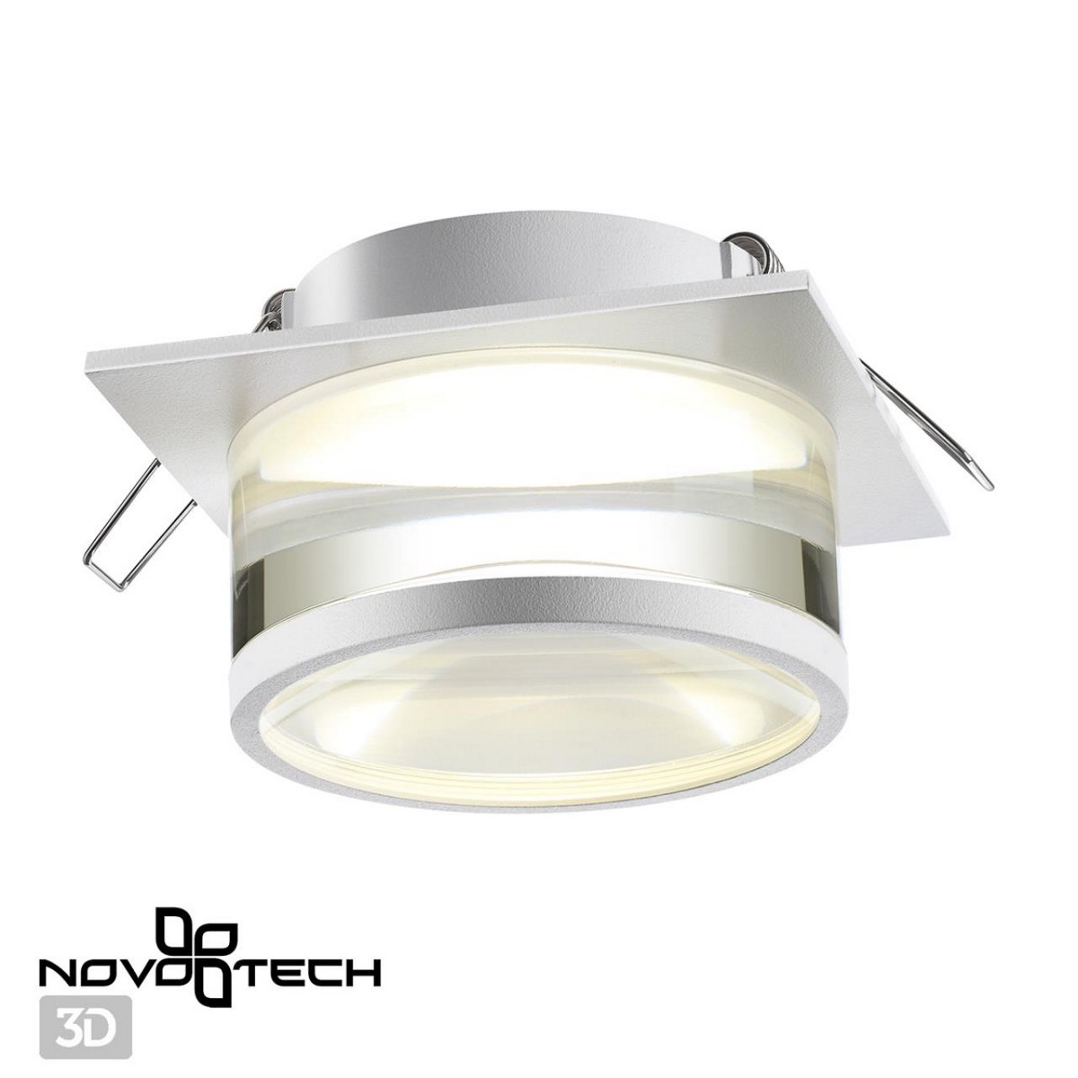 Встраиваемые светодиодные светильники Светильник встраиваемый NOVOTECH 370917 GEM 