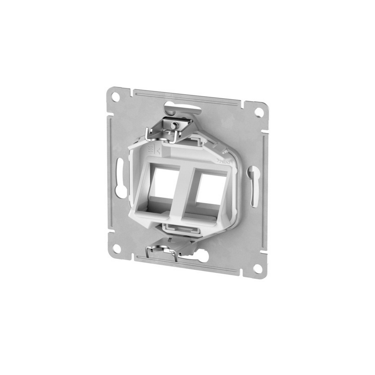 AtlasDesign Мокко Накладка Systeme Electric AtlasDesign Мокко двойная для информационных функций Keystone