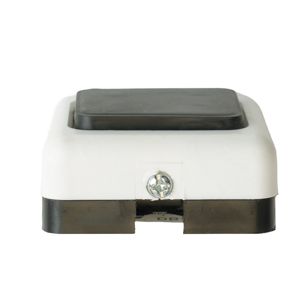 Кнопки для звонков Кнопка-выключатель Feron DB-104 для проводного звонка черно-белый 51664 