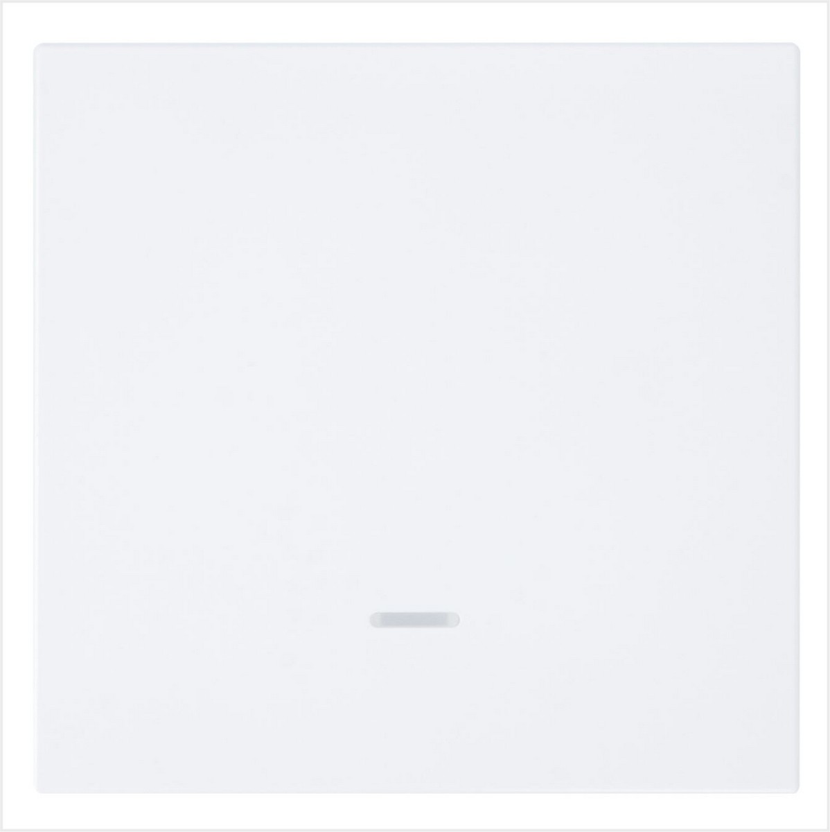 JASMART FD - розетки и выключатели Выключатель одноклавишный JASMART FD проходной со светодиодом белый глянцевый 3012NW