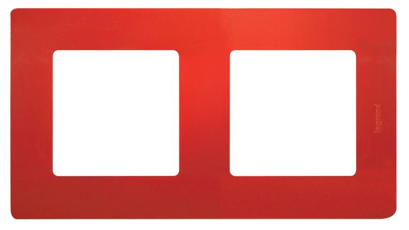 Legrand Etika Рамки красный Рамка Legrand Etika красный 2-ая 672532