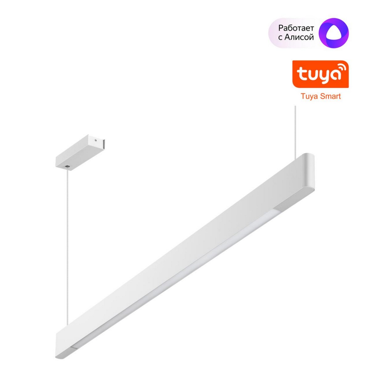 Подвесные светодиодные светильники Светильник подвесной диммир. со сменой цв. температуры (управл. - пульт ДУ или прилож. Smart Life) NOVOTECH 359549 ITER