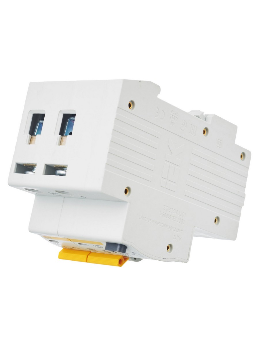 IEK Дифференциальный автоматический выключатель IEK KARAT АД12 2Р 6A 10мА MAD10-2-006-C-010 