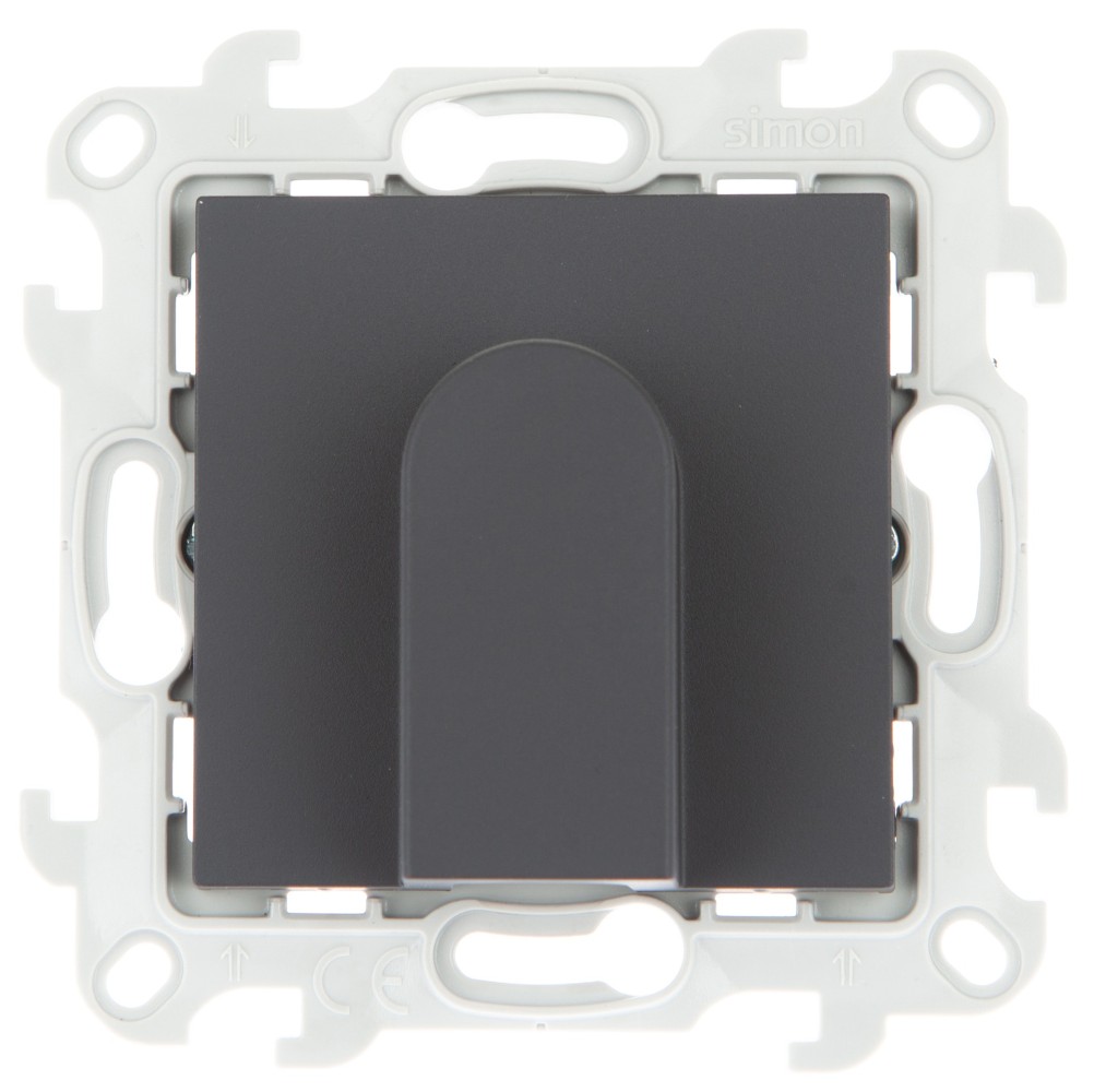 Розетки и выключатели Simon 24 Графит Вывод кабеля Simon 24 Графит 2410801-038