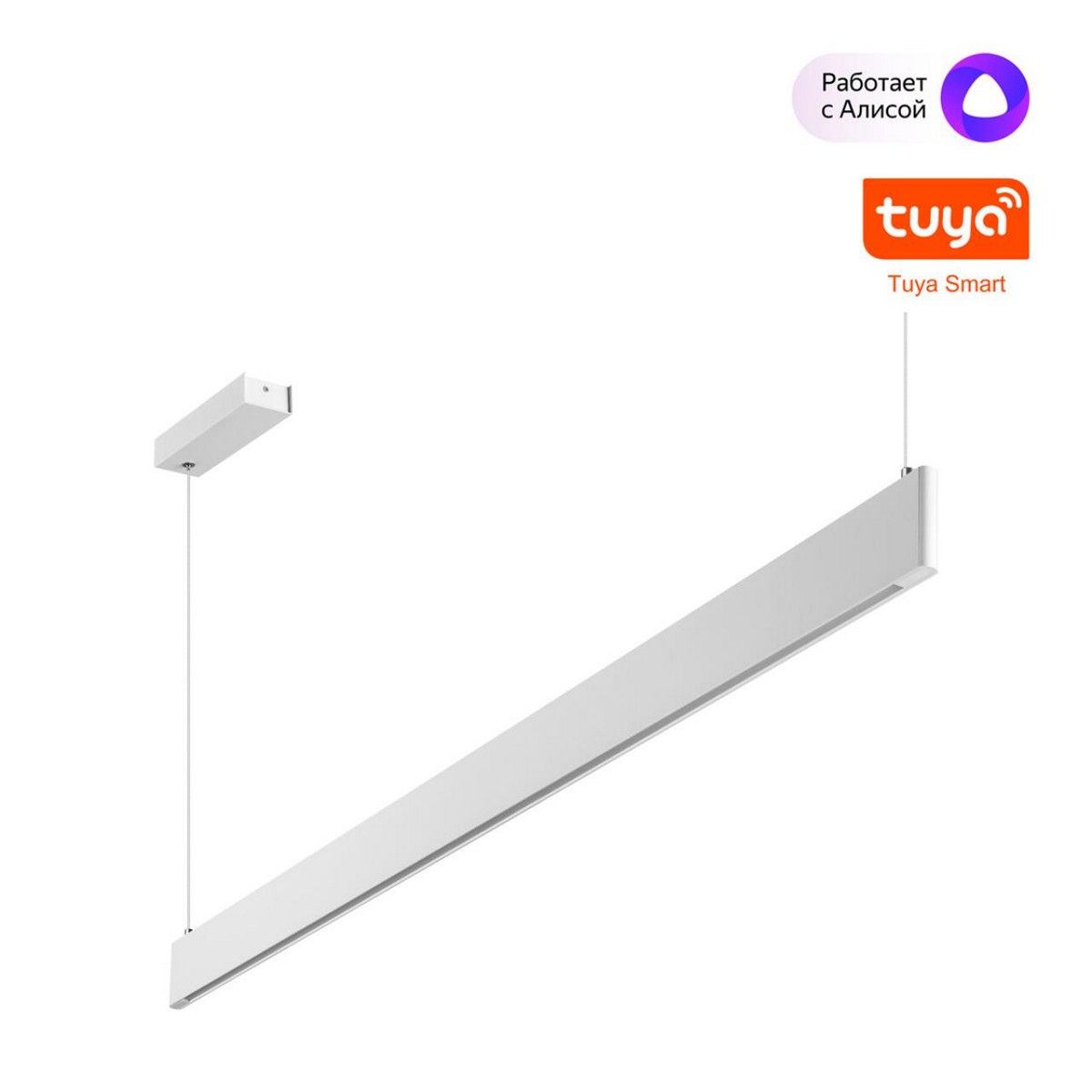 Подвесные светодиодные светильники Светильник подвесной диммир. со сменой цв. температуры (управл. - пульт ДУ или прилож. Smart Life) NOVOTECH 359547 ITER