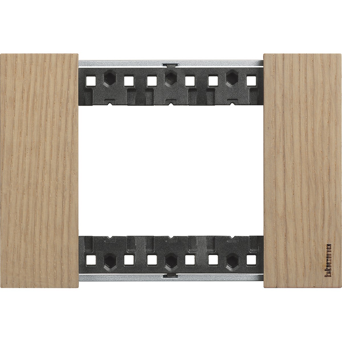 Bticino Living Now Рамки Рамка BT Living now Дуб итальянский стандарт 3 мод KA4803LM