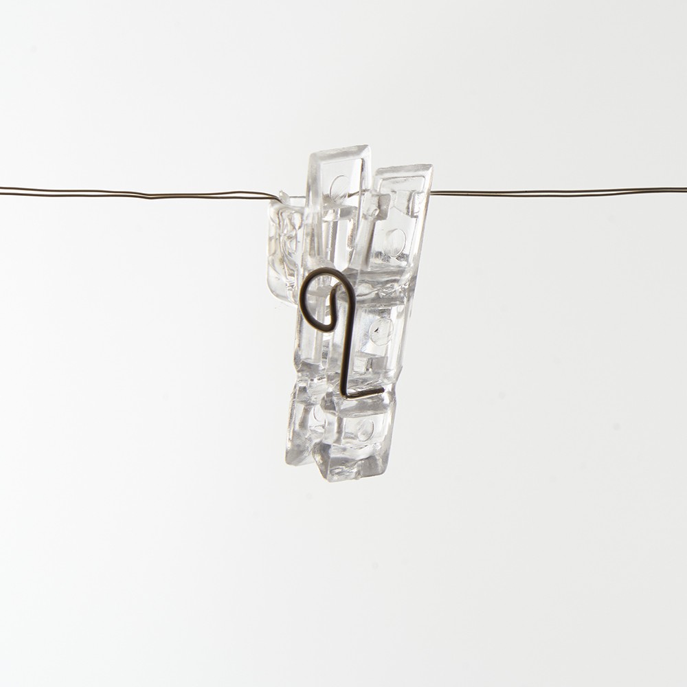 Гирлянда линейная Feron CL573 Прищепки статичная 1.8м USB 5000K 41651