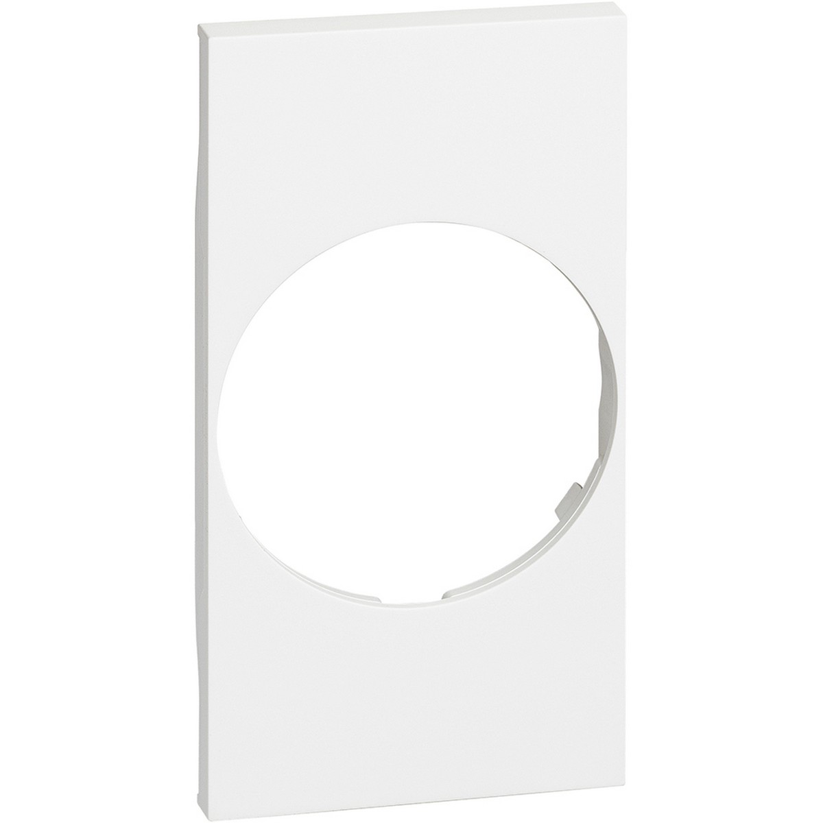 Bticino Living Now лицевые панели Белые Лицевая панель BT Living now Белый для розеток 2К+З немецкого стандарта 2 мод KW04