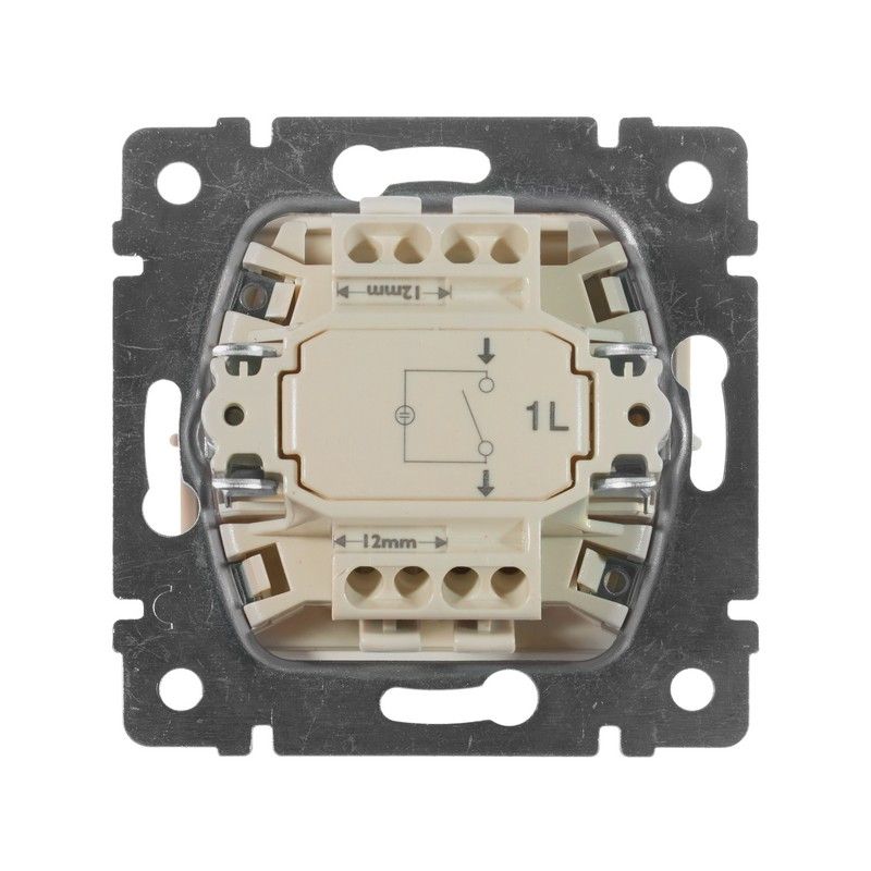 Legrand Valena Classic Кремовый Выключатель Legrand Valena Крем 1-клавишный с подсветкой 774310