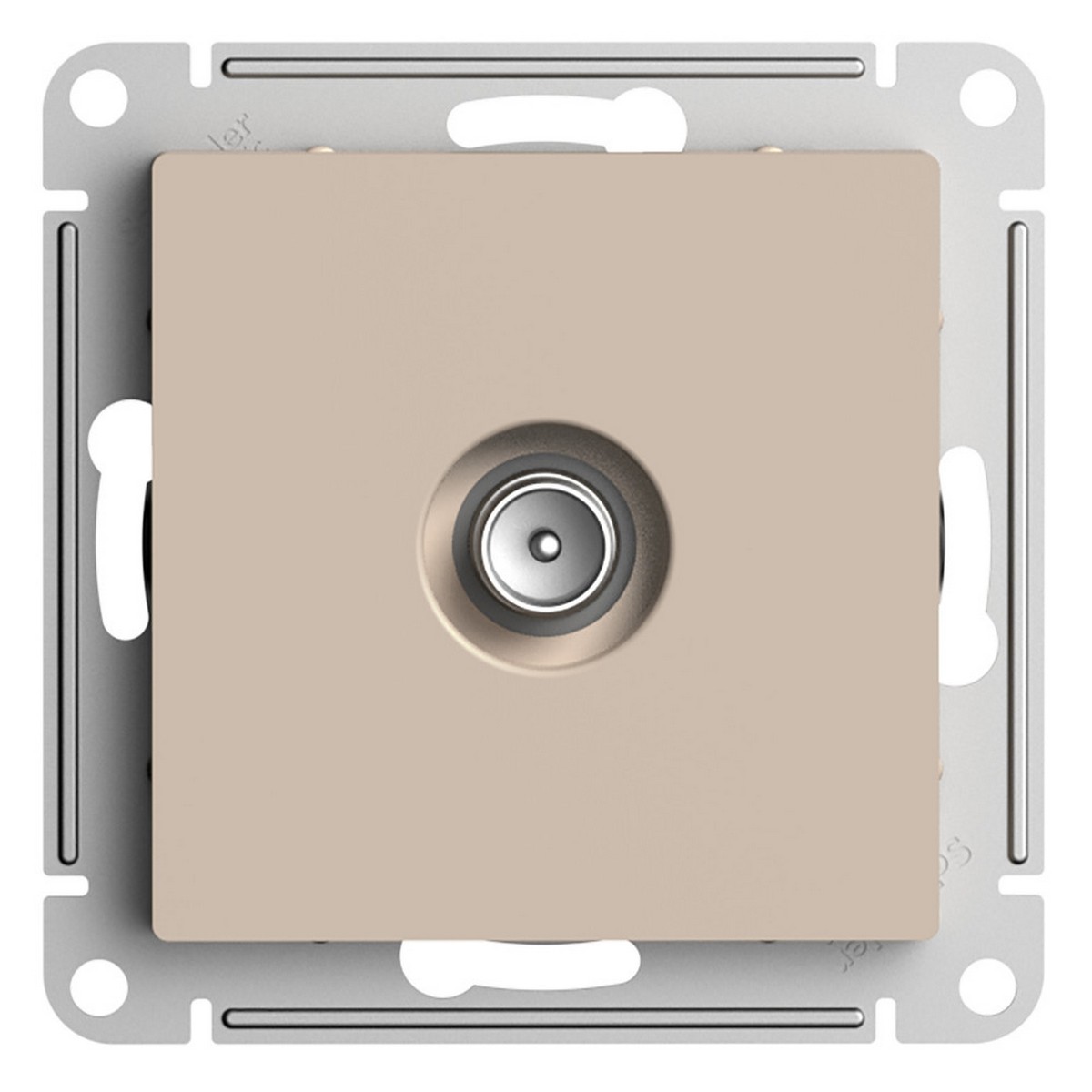 AtlasDesign Песочный Розетка Systeme Electric AtlasDesign Песочный TV коннектор ATN001293