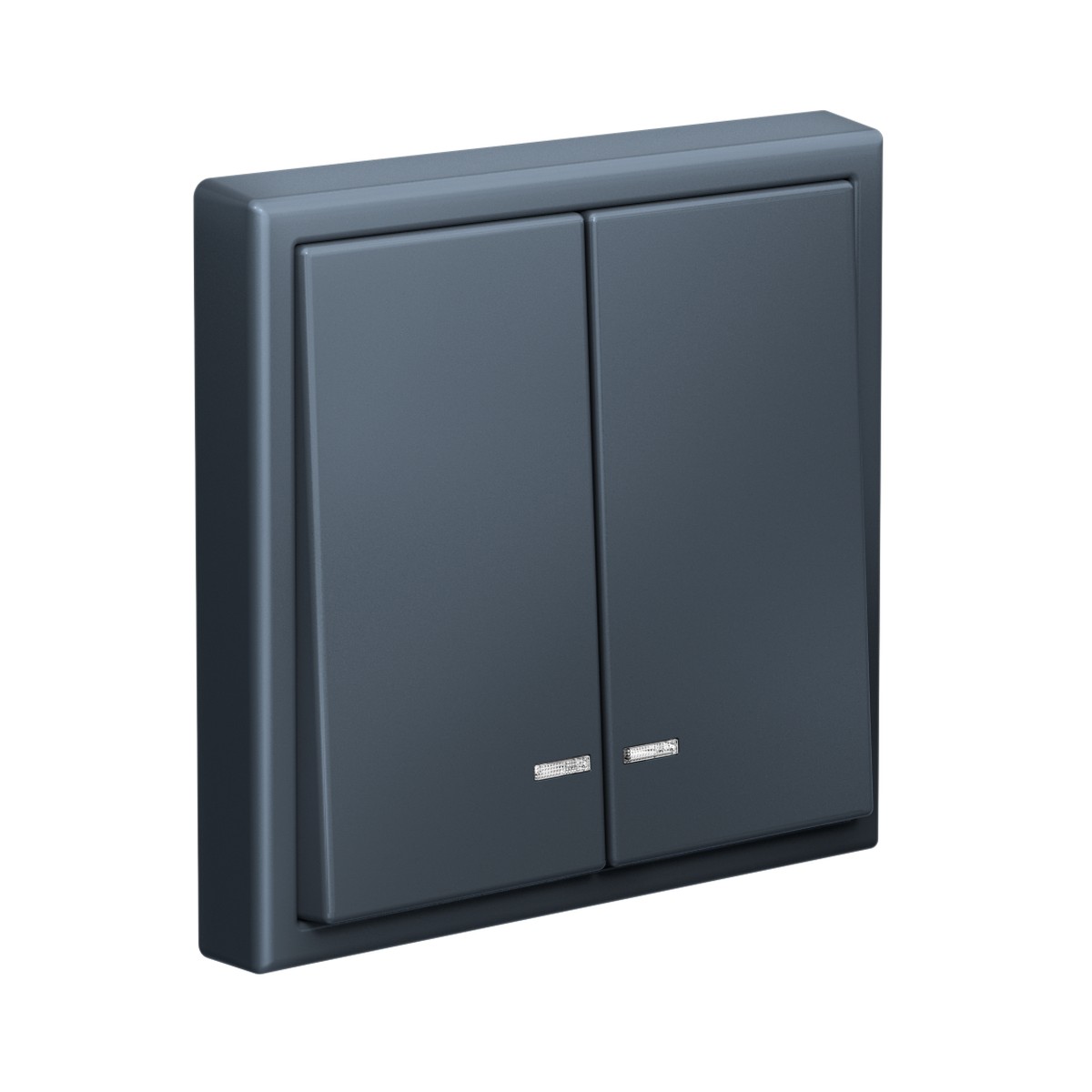 ArtGallery Грифель Выключатель Systeme Electric ArtGallery Грифель 2-клавишный с подсветкой  GAL000753