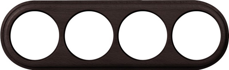 Werkel Ретро Рамка Werkel ретро WL15-frame-04 (венге) на 4 поста