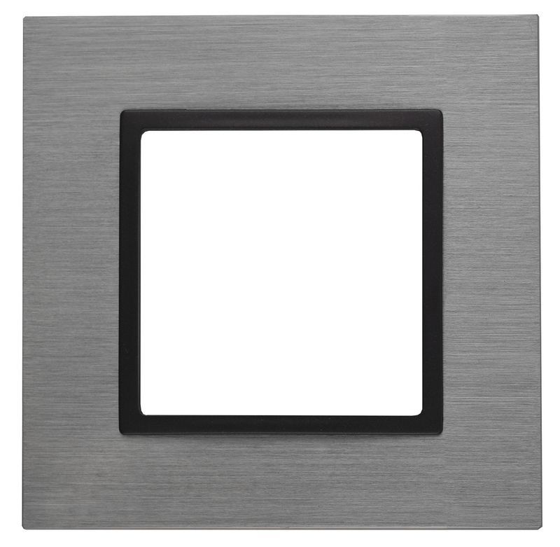 Рамки ЭРА Elegance Рамка ЭРА Elegance Титан/антрацит Металл 1-ая 14-5201-42 Б0034546