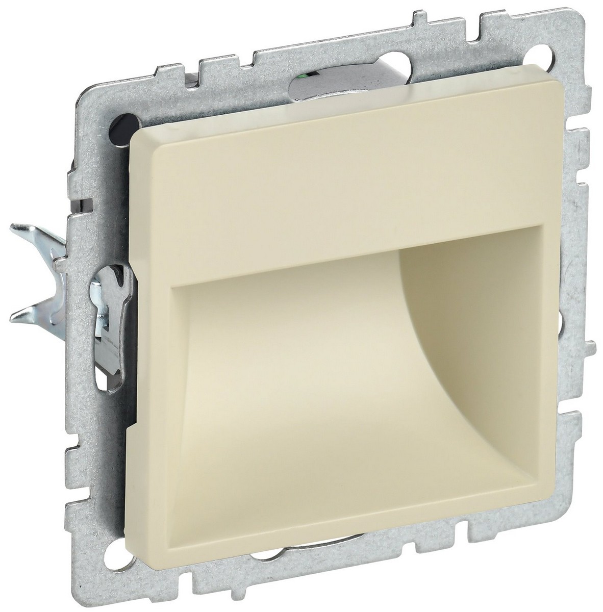 IEK Brite Бежевый Подсветка IEK BRITE LED встраиваемая ПЛ20-БрКр бежевый BR-FL20-K10