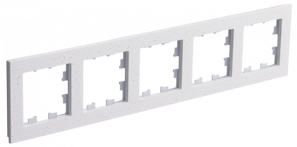 AtlasDesign Рамки Nature Рамка Systeme Electric AtlasDesign Nature Мрамор крем роял 5-ая, универсальная ATN343105