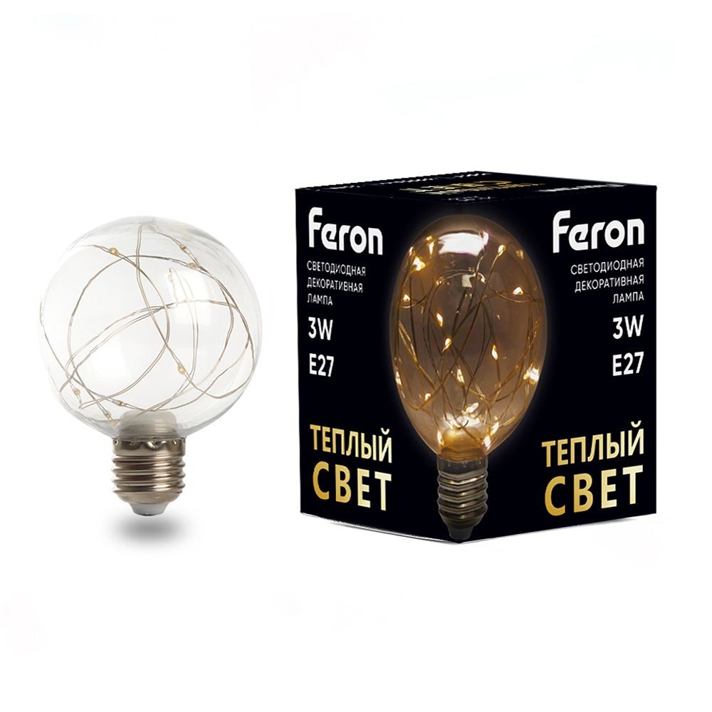 E27 Лампа светодиодная Feron LB-381 E27 3W 2700K 41675 