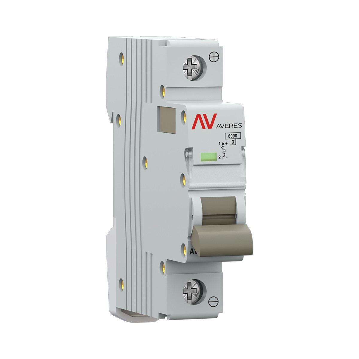 1 полюсные (однополюсные) Автоматический выключатель EKF AVERES AV-6 DC 1P 6A (C) 6kA mcb6-DC-1-06C-av 