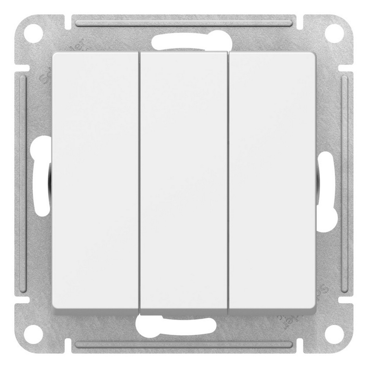 AtlasDesign Лотос Выключатель Systeme Electric AtlasDesign Лотос 3-клавишный, ATN001331