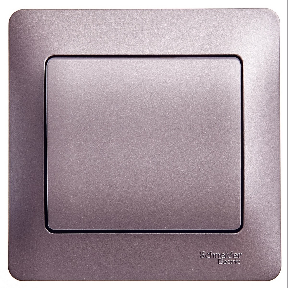Glossa Сиреневый туман Выключатель 1-клавишный Systeme Electric Glossa Сиреневый туман (в сборе) GSL001412