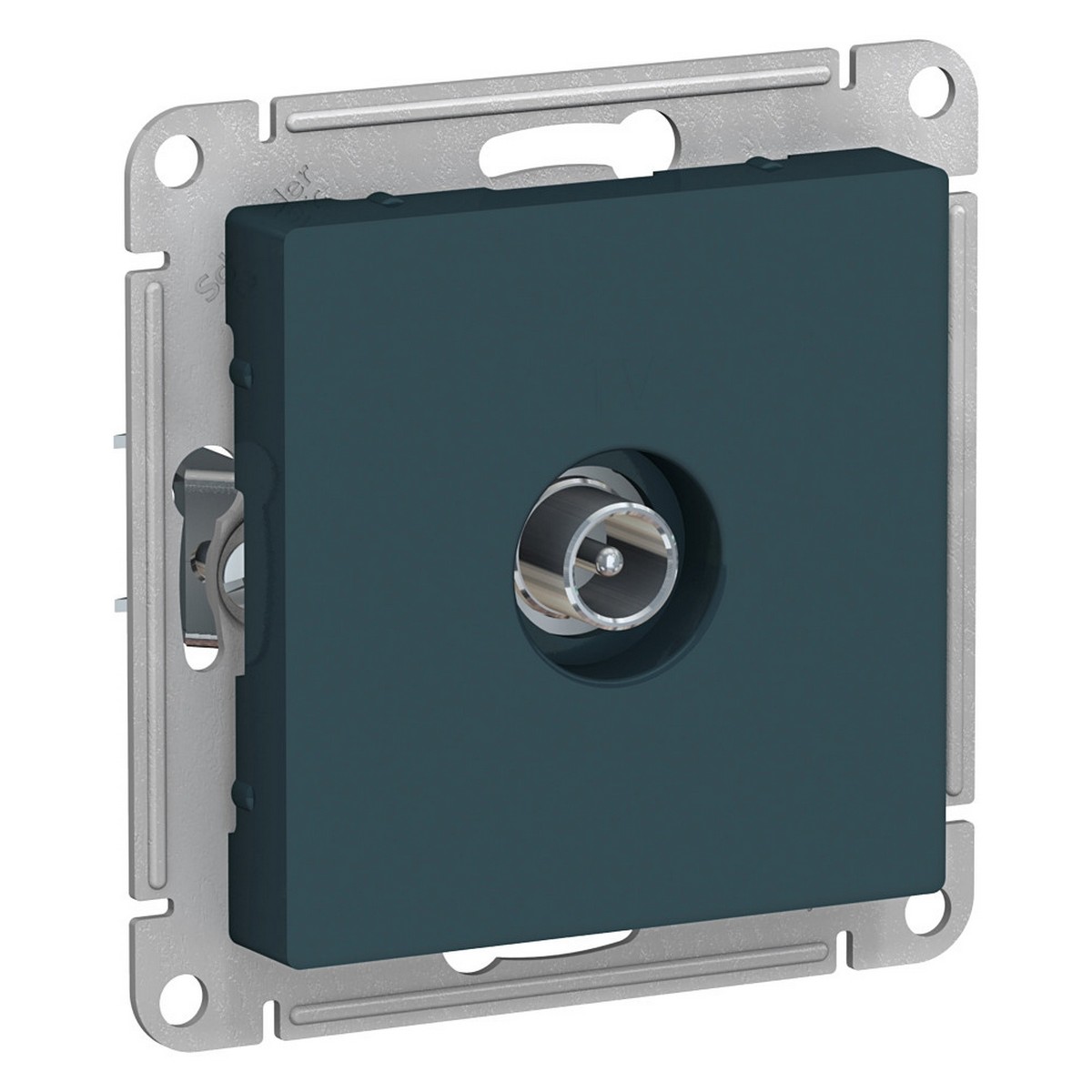 AtlasDesign Изумруд Розетка TV Systeme Electric AtlasDesign Изумруд проходная 4DB, ATN000892