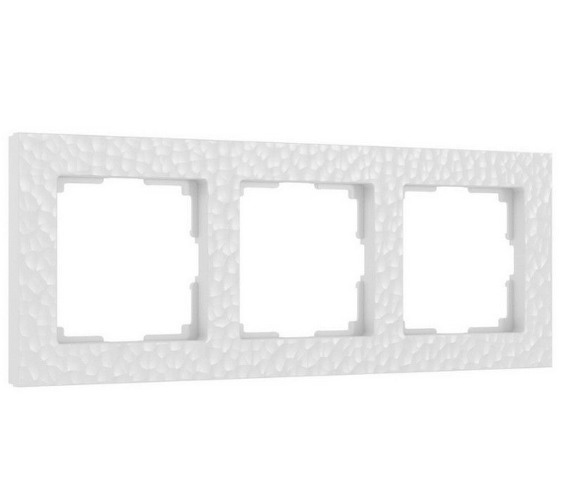 Рамки Werkel Hammer Рамка Werkel на 3 поста Hammer (белый) W0032401