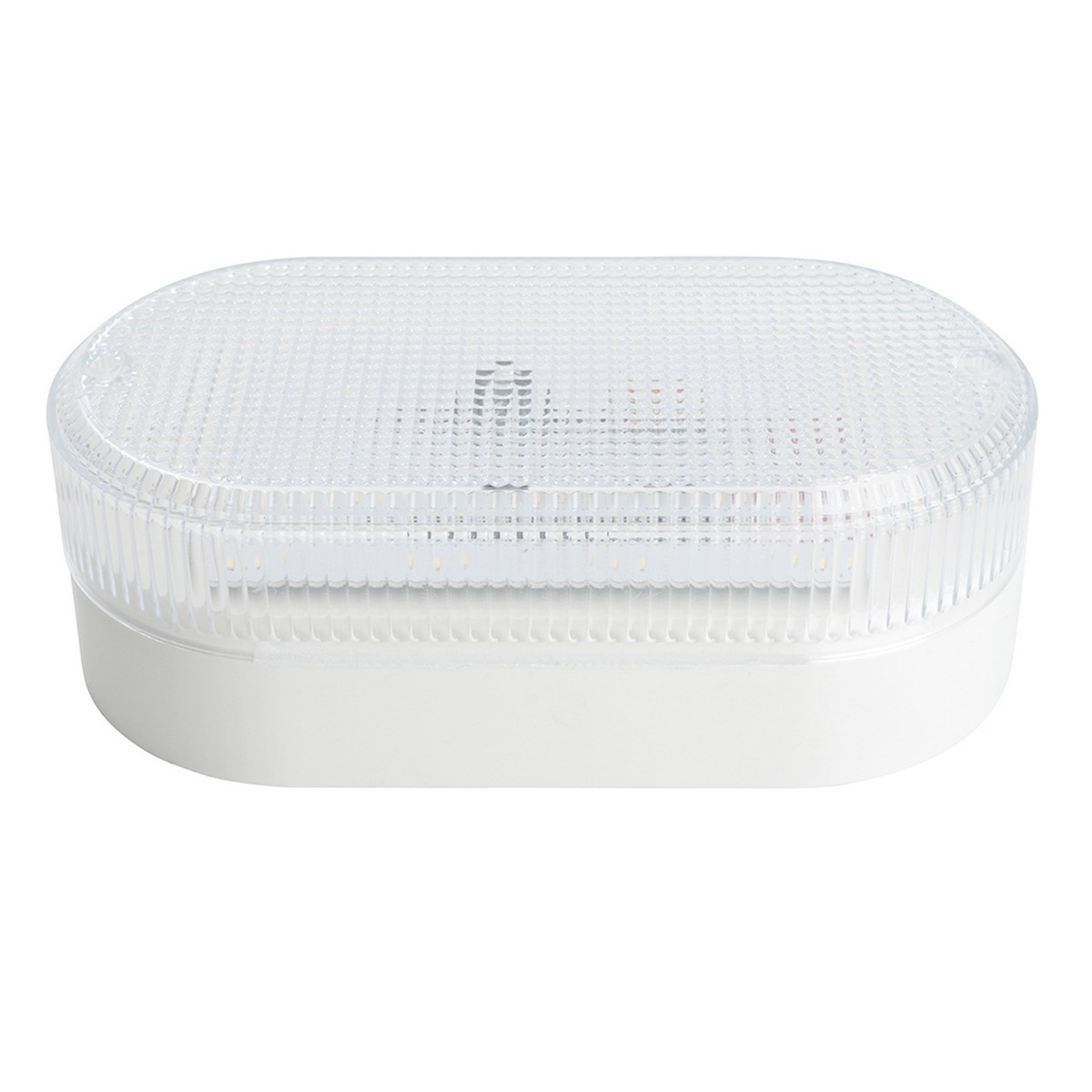 Светодиодные светильники ЖКХ Светильник светодиодный пылевлагозащищенный Feron серии TR Овал 12Вт 4000К призма IP53 51511