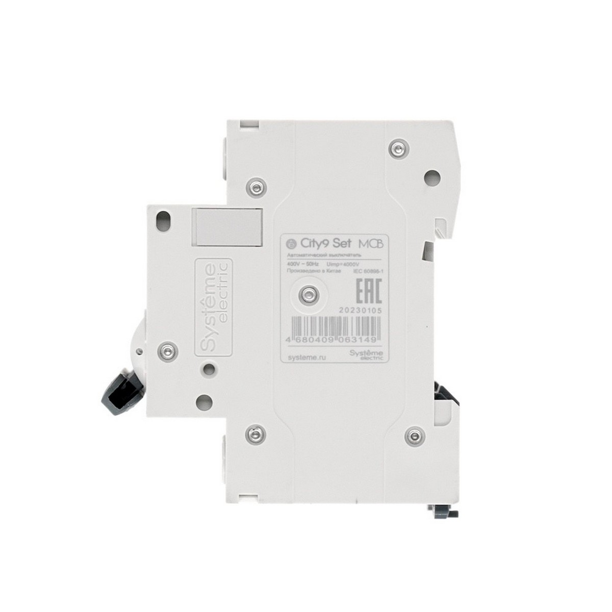 3 полюсные (трехполюсные) Автоматический выключатель SE City9 Set (АВ) B 20А 3P 4.5kA 400В C9F14320 