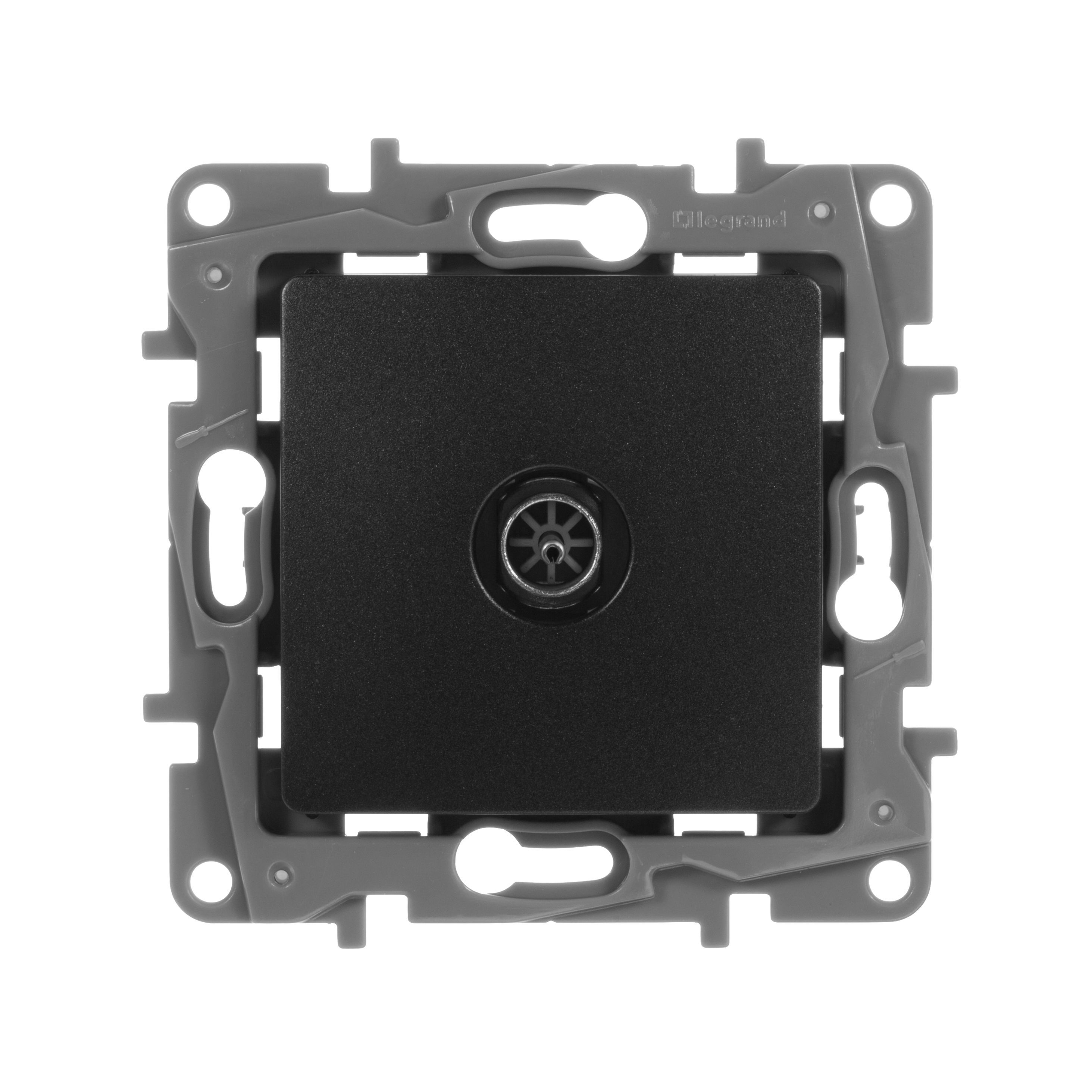 Legrand Etika Антрацит Розетка TV Legrand Etika антрацит Звезда 672651