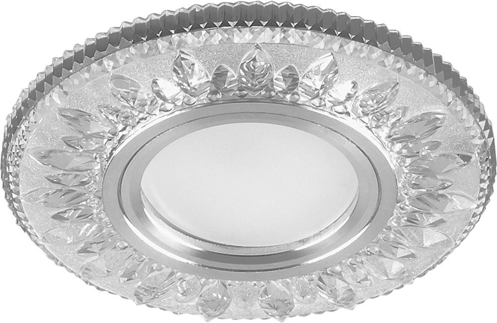 Встраиваемые светодиодные светильники Светильник встраиваемый Feron CD903 с LED подсветкой MR16 белый 28846