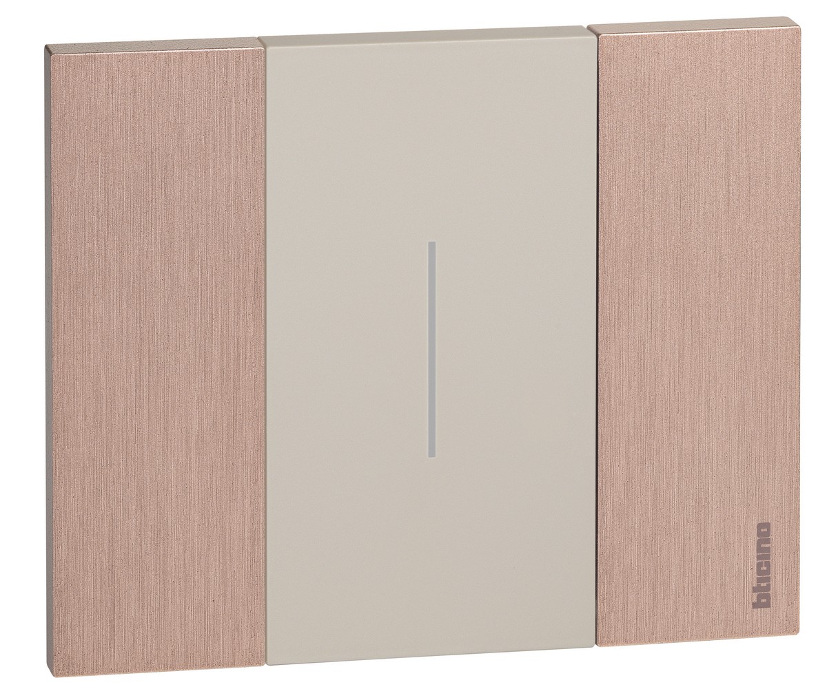 Bticino Living Now Рамки Рамка BT Living now Медь немецкий стандарт 2 мод KA4802ZM