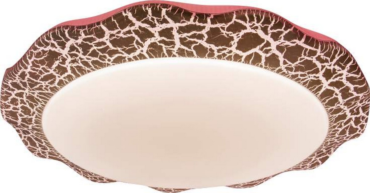 Управляемые светодиодные светильники и люстры Светильник светодиодный Leek LE 061204-003 потолочный розовый VERBENA-P 55W 3000-6500K