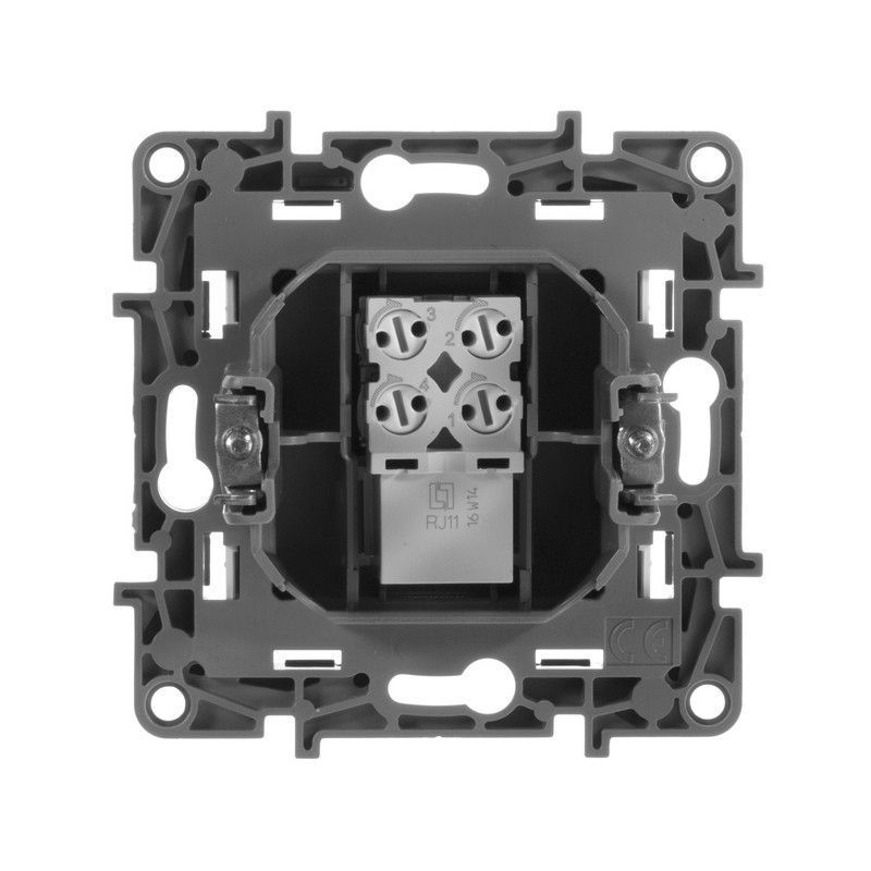 Legrand Etika Белый Розетка телефонная Legrand Etika белый (RJ11) 672240