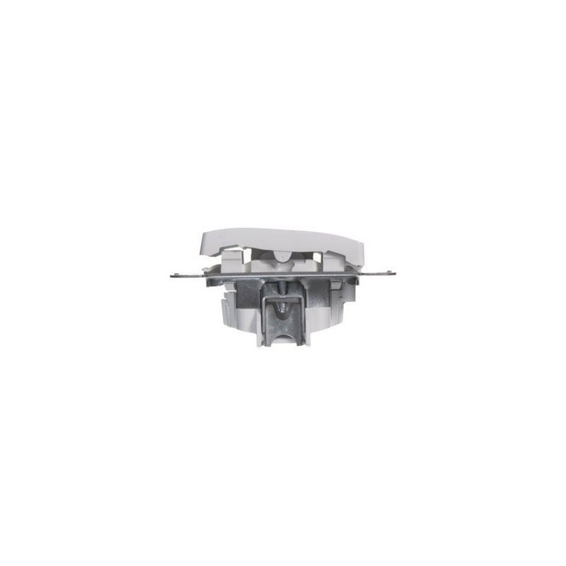Glossa Белый Переключатель Systeme Electric Glossa Белый 1-клавишный с подсветкой, сх.6а GSL000163