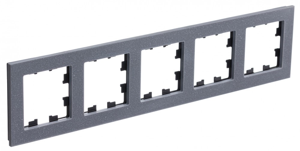 AtlasDesign Рамки Nature Рамка Systeme Electric AtlasDesign Nature Мрамор айс грей 5-ая, универсальная ATN343205
