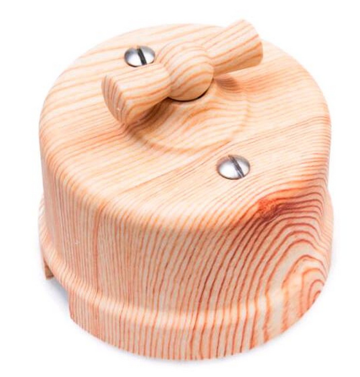 Bironi Лизетта - Ретро розетки и выключатели Выключатель перекрестный BIRONI Карельская сосна 1-кл B1-203-13