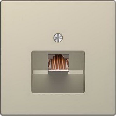 Merten D-Life Сахара Телефонная розетка Merten D-Life сахара