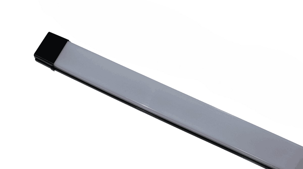 Линейные светодиодные светильники Светильник светодиодный LEEK LED ECO 02 55W 6500К (матовый)  черный  LE061500-0077